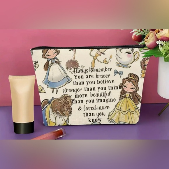 Beauty and the Beast Cosmetic Bag - Picture 2 of 5
